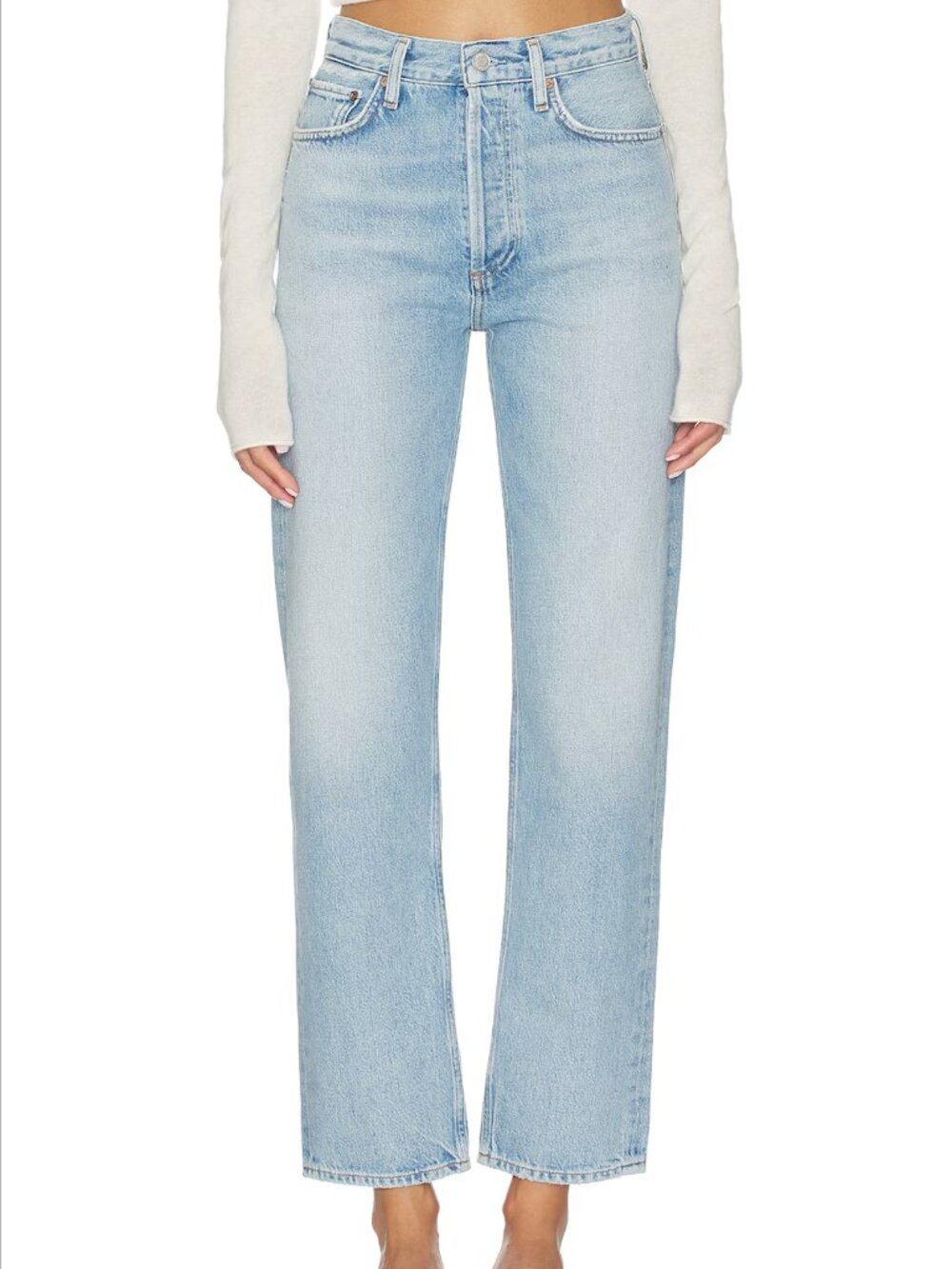 AGOLDE 90's PINCH WAIST High Rise Straight Jeans SIZE 25